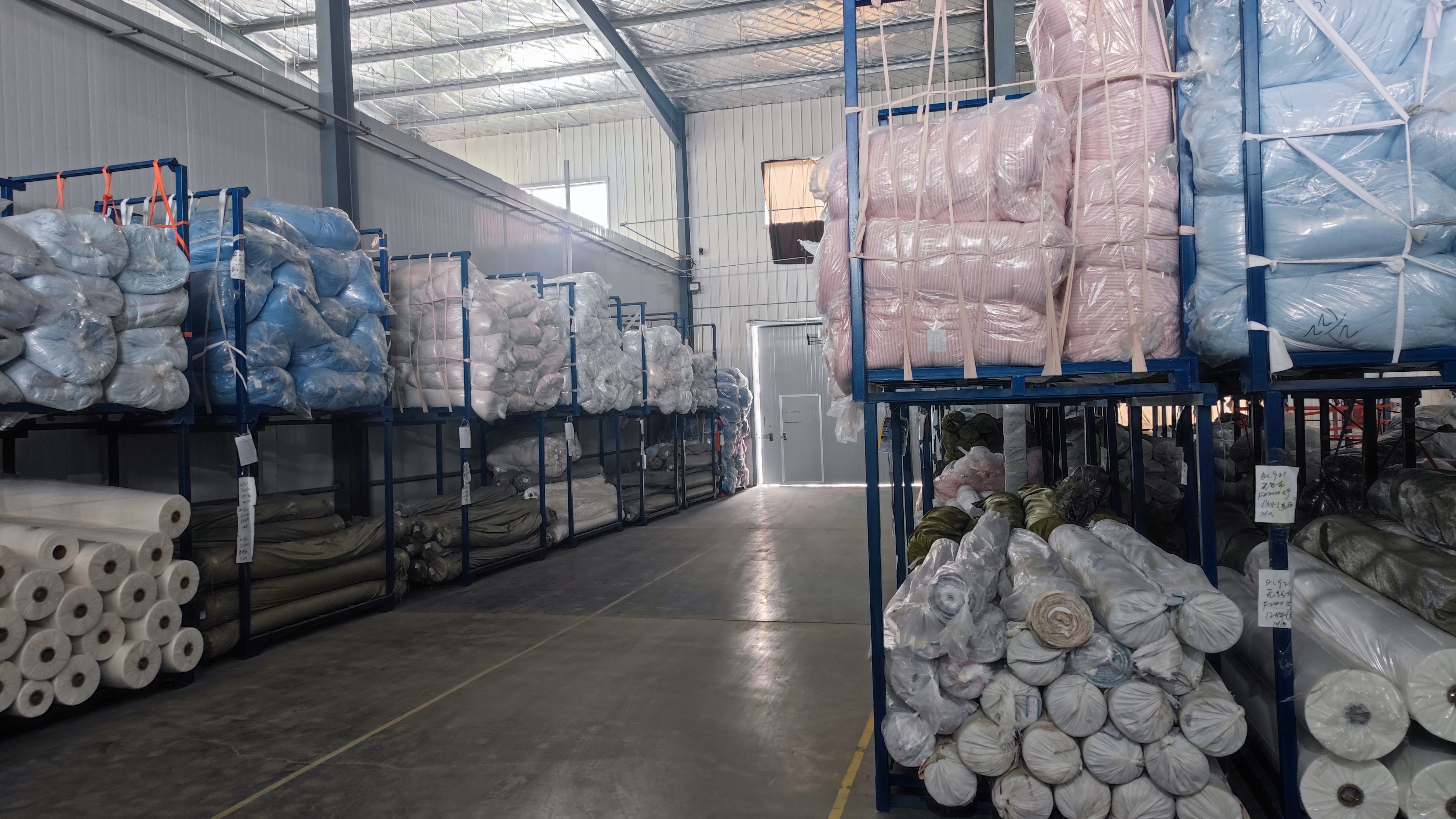 Incoming fabric storage