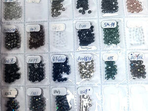 Sequin embroidery option