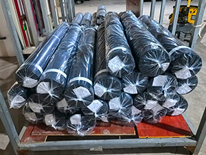 Fabric roll preparation