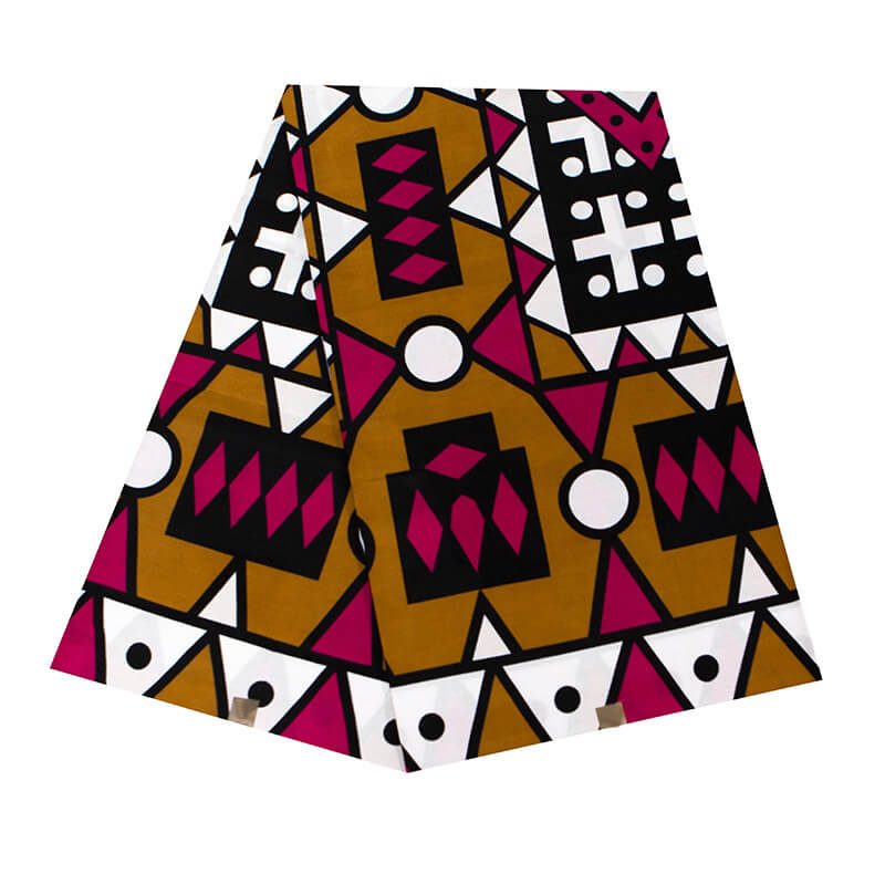 Printed African Wax Print 100% Cotton Fabric for Apparel Wholesale Sup