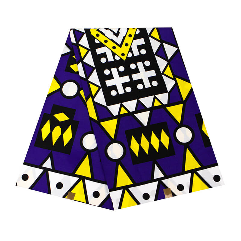 Printed African Wax Print 100% Cotton Fabric for Apparel Wholesale Sup 7