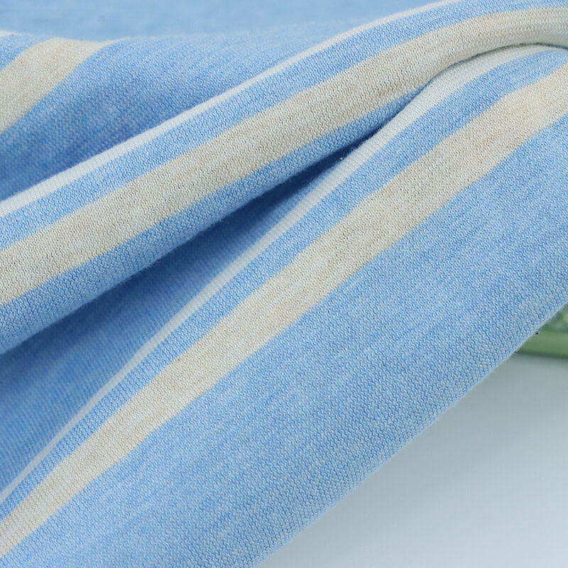 Bedding Yarn Dyed 100% Cotton Knit Fabric for Bedding Set Wholesale Su