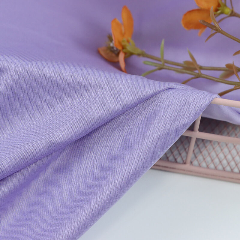 Bedding Solid Home Textile Polyester Knit Fabric for Bedding Set Whole
