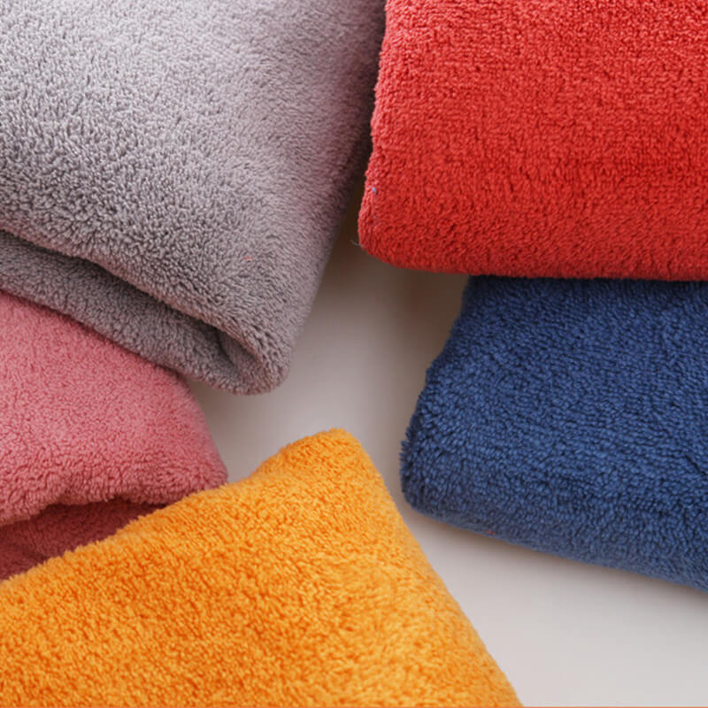 Solid Warp Knit Fabric for Towel Wholesale Supplier