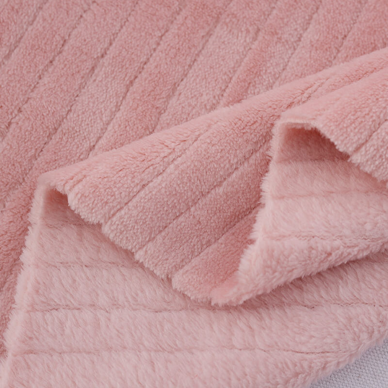 Loungewear Solid Sleepwear Polyester Knit Fabric for Loungewear Wholes