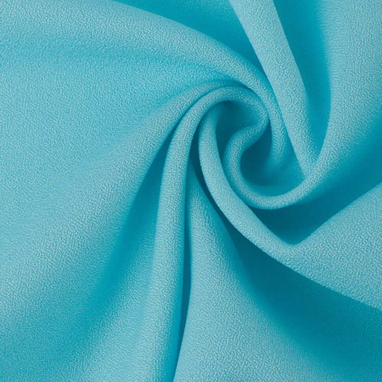 Dress Polyester Solid Color Chiffon Fabric for Dress Wholesale Supplie