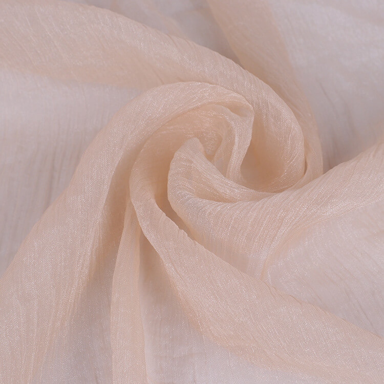 Dress Casual Polyester Solid Color Chiffon Fabric for Dress Wholesale