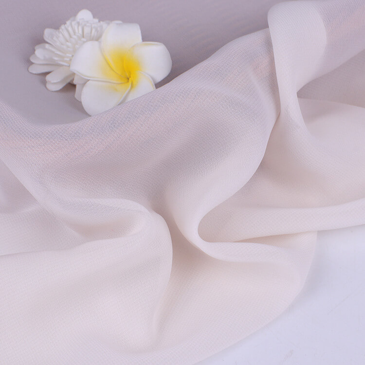 80g Dress Lining Polyester Solid Color Chiffon Fabric for Dress Wholes