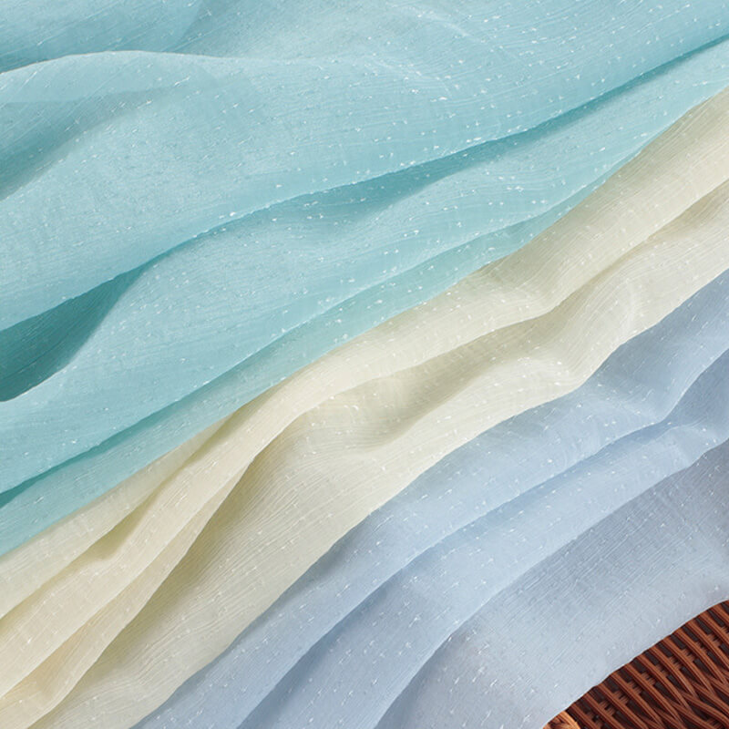 Dress Star Lurex Polyester Chiffon Fabric for Dress Wholesale Supplier 5