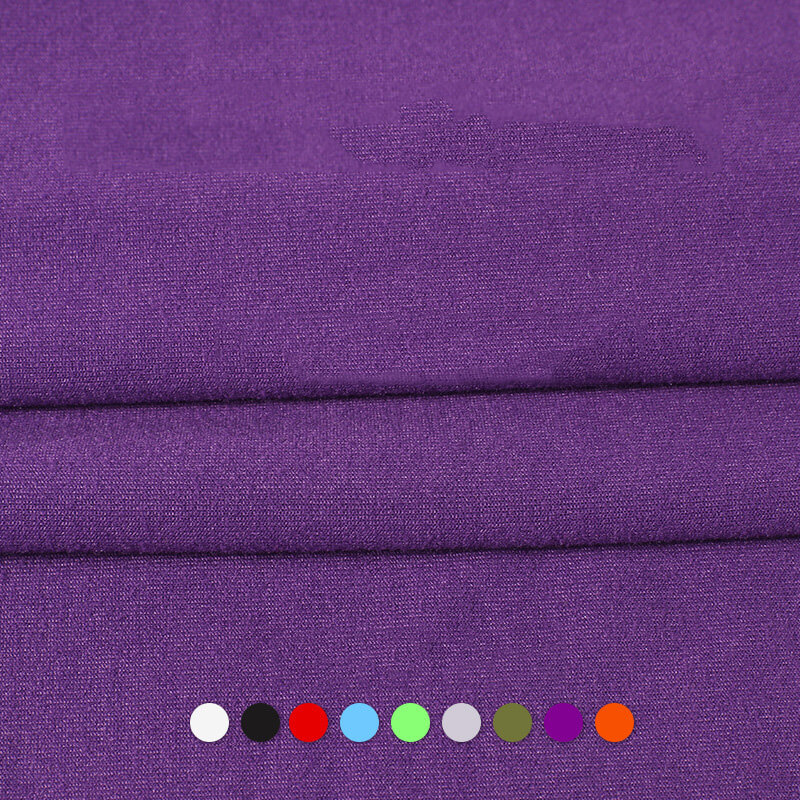 Milk Silk Sport Polyester Knit Milk Silk Fabric for Sportswear Wholesa