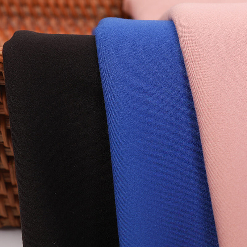 Milk Silk Polyester Knit Milk Silk Fabric for T-Shirt Wholesale Suppli 5