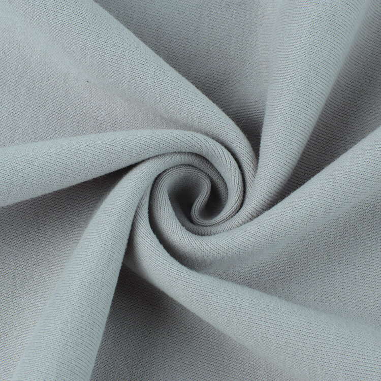 250g 350g Milk Silk CVC Laminated Milk Silk Fabric for Hoodie Wholesal