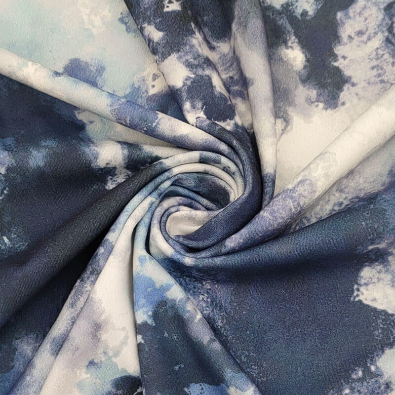 220g Milk Silk Loungewear Jacquard Polyester Knit Milk Silk Fabric for