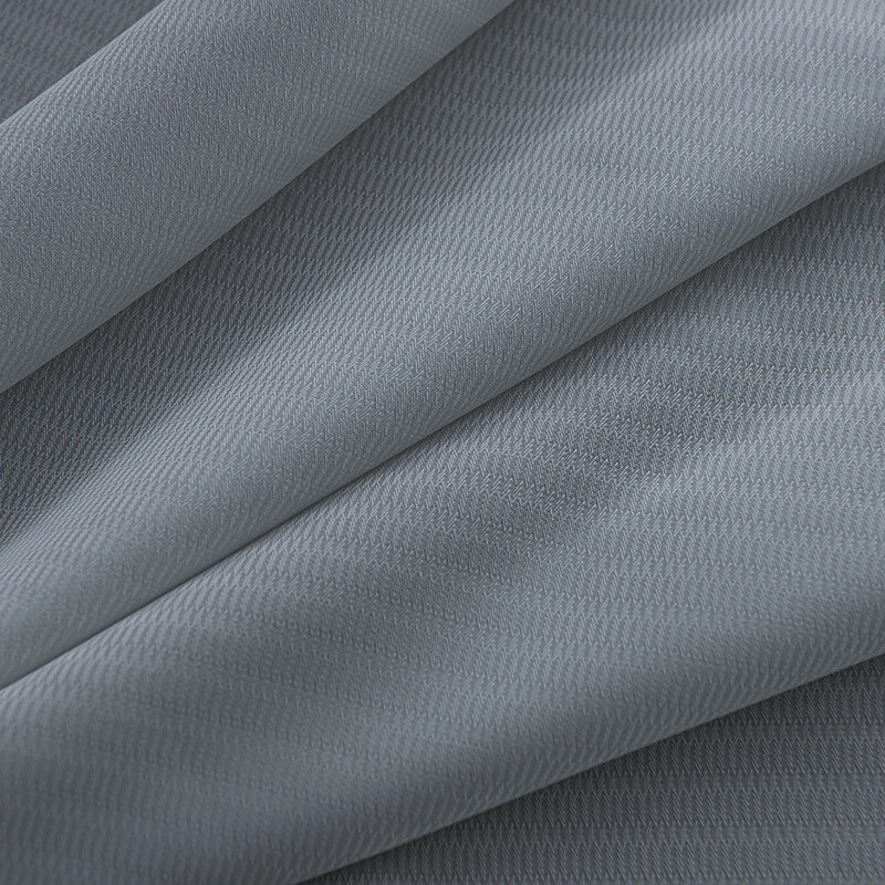 White Curtain Polyester Woven Fabric Wholesale Supplier