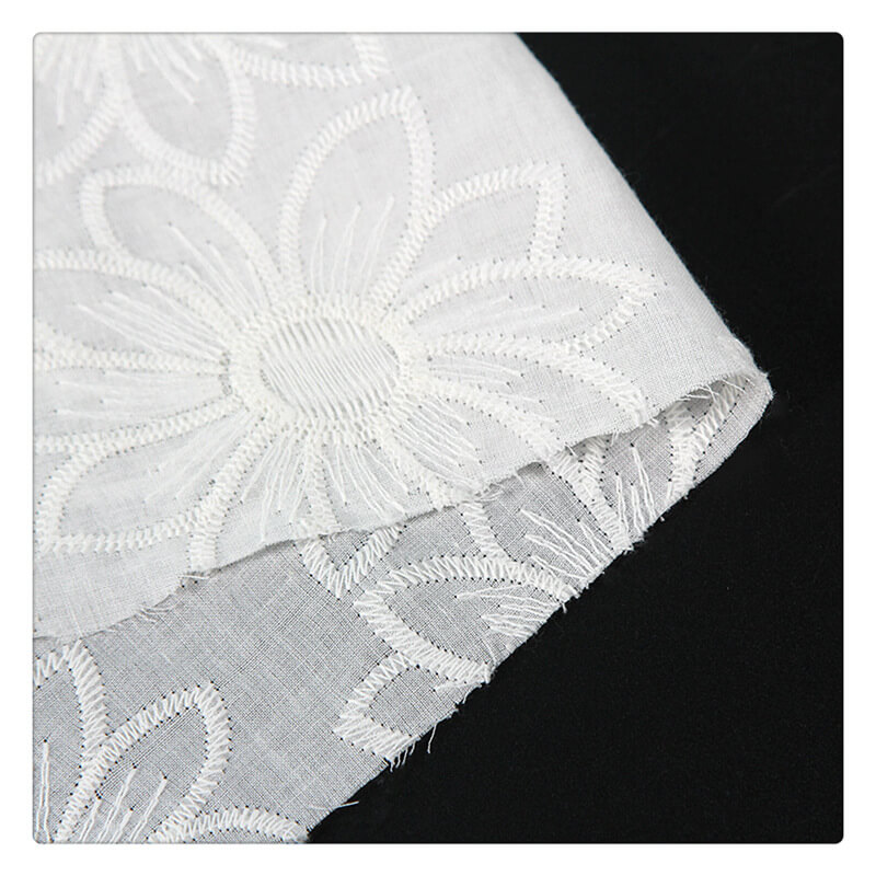 Embroidered Fabric Dress All-Over 100% Cotton for Women's Wear Wholesa 5