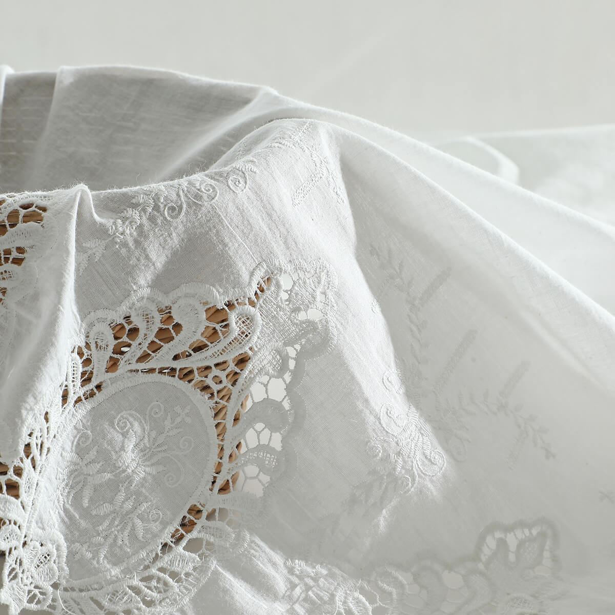 Embroidered Fabric Women's Tablecloth Cotton for Lingerie Wholesale Su