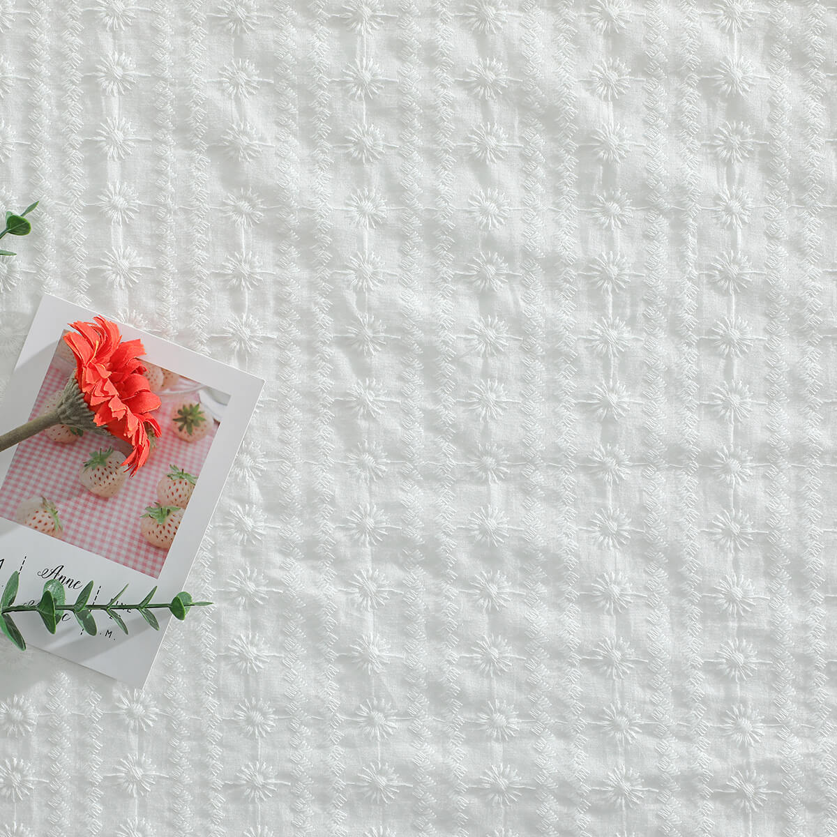 Embroidered Fabric Pastoral Tablecloth Cotton for Women's Wear Wholesa 6