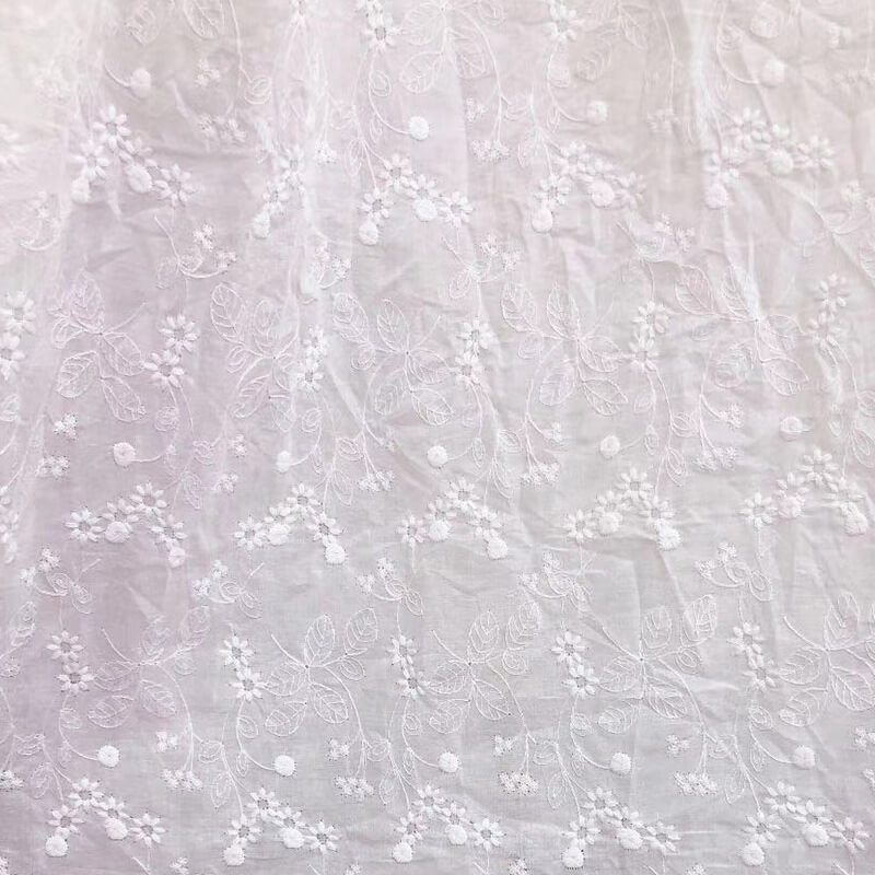 Embroidered Lace Embroidered Fabric Lace Trim for Women's Wear Wholesa