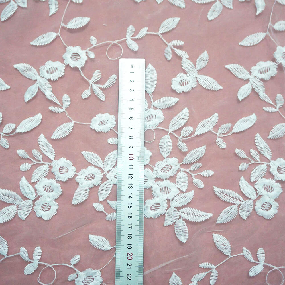 Embroidered Fabric All-Over Water Soluble for Women's Wear Wholesale S 4