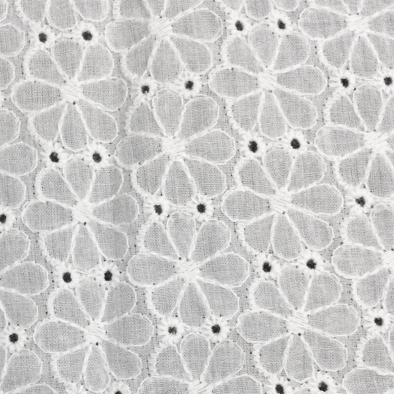 Water Soluble Lace Cutwork Water Soluble Embroidered Fabric for Women'