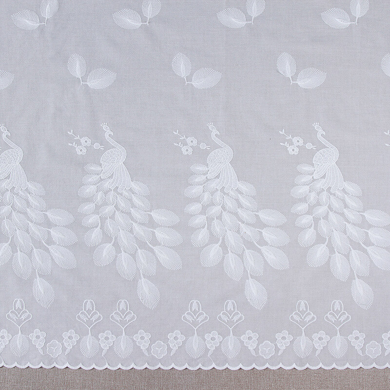 Embroidered Fabric Dress 100% Cotton for Women's Wear Wholesale Suppli