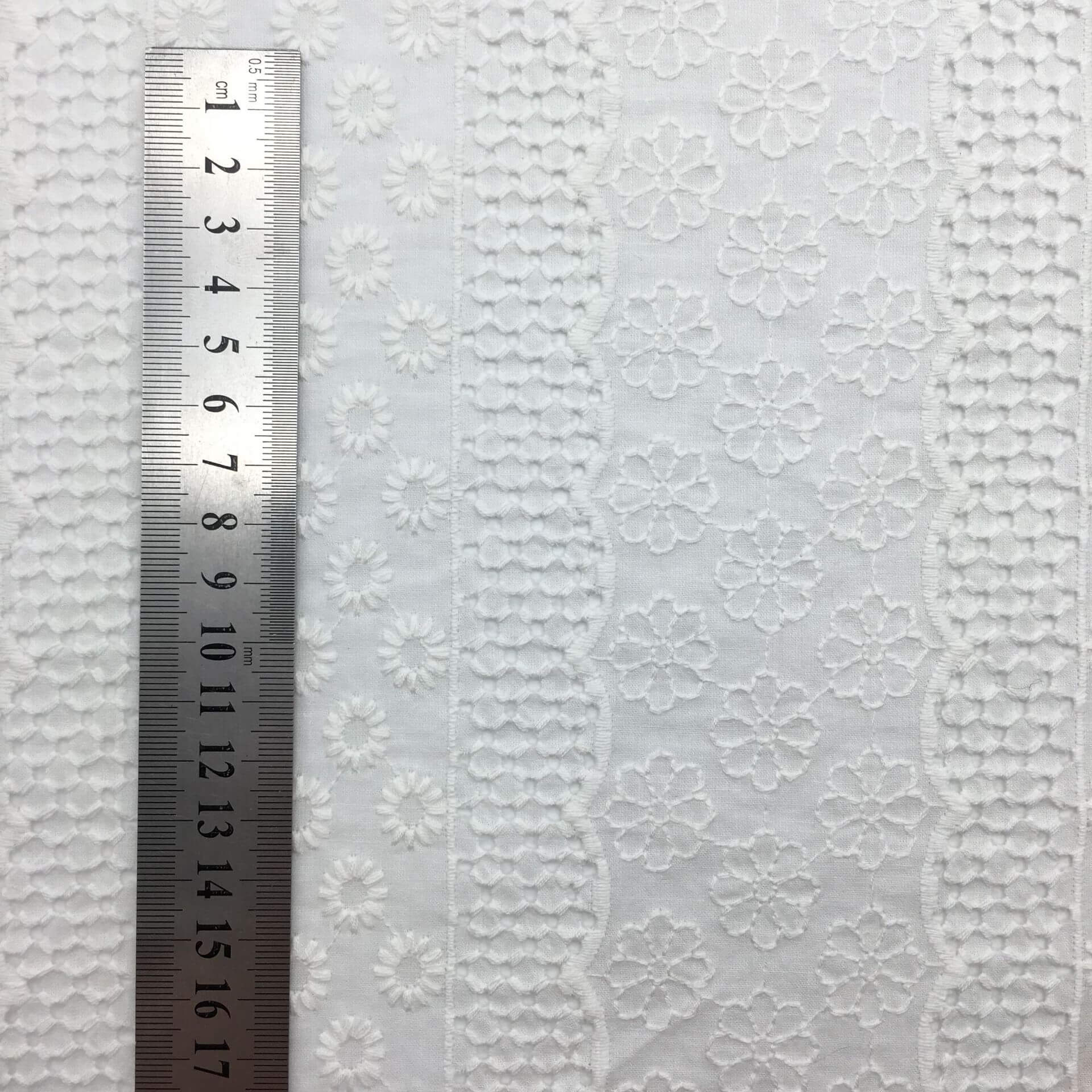 Embroidered Fabric Floral Polyester for Women's Wear Wholesale Supplie 4