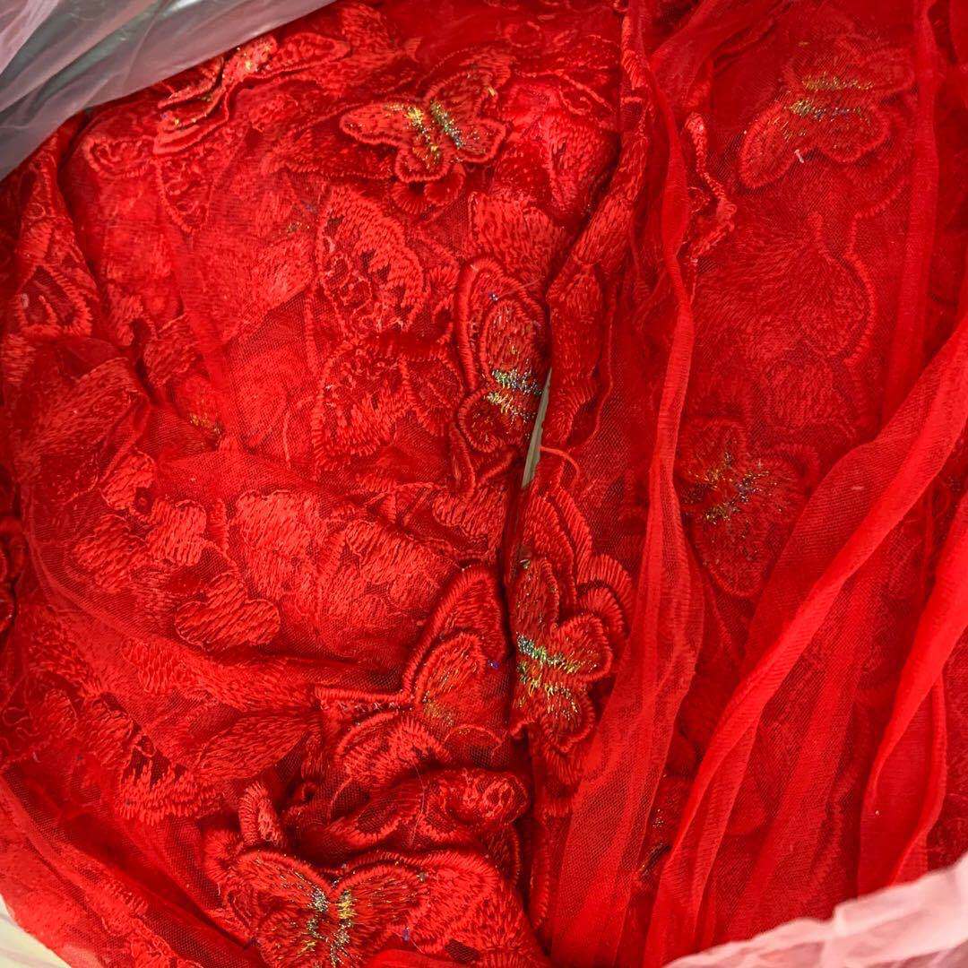 Embroidered Fabric 3D Dress Polyester for Women's Wear Wholesale Suppl 9