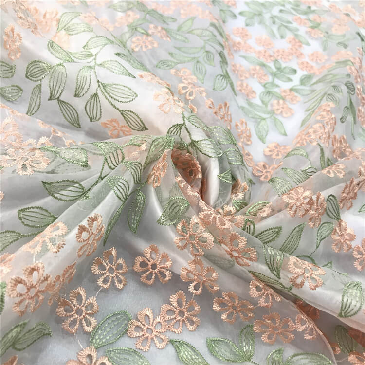 Embroidered Fabric Dress Women's Polyester for Women's Wear Wholesale 4