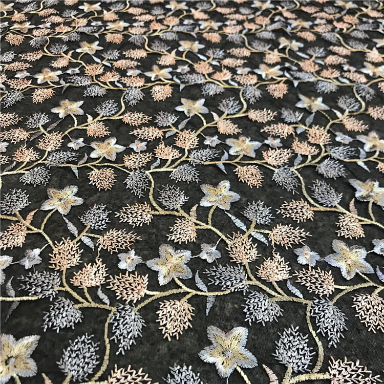 Kids Polyester Embroidered Fabric for Kids Wear Wholesale Supplier 3