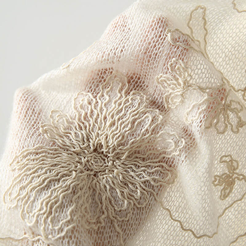 Embroidered Fabric Polyester for Women's Wear Wholesale Supplier