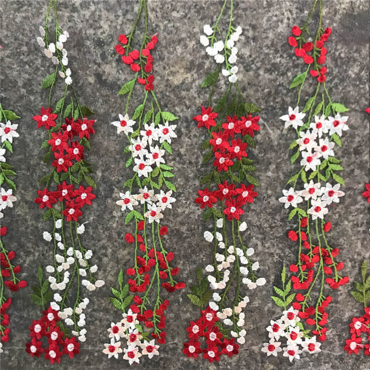 Embroidered Fabric Dress Kids Polyester for Women's Wear Wholesale Sup 3