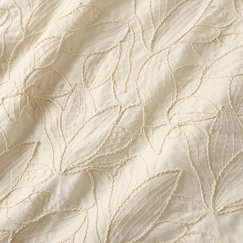 Embroidered Fabric 100% Cotton for Women's Wear Wholesale Supplier