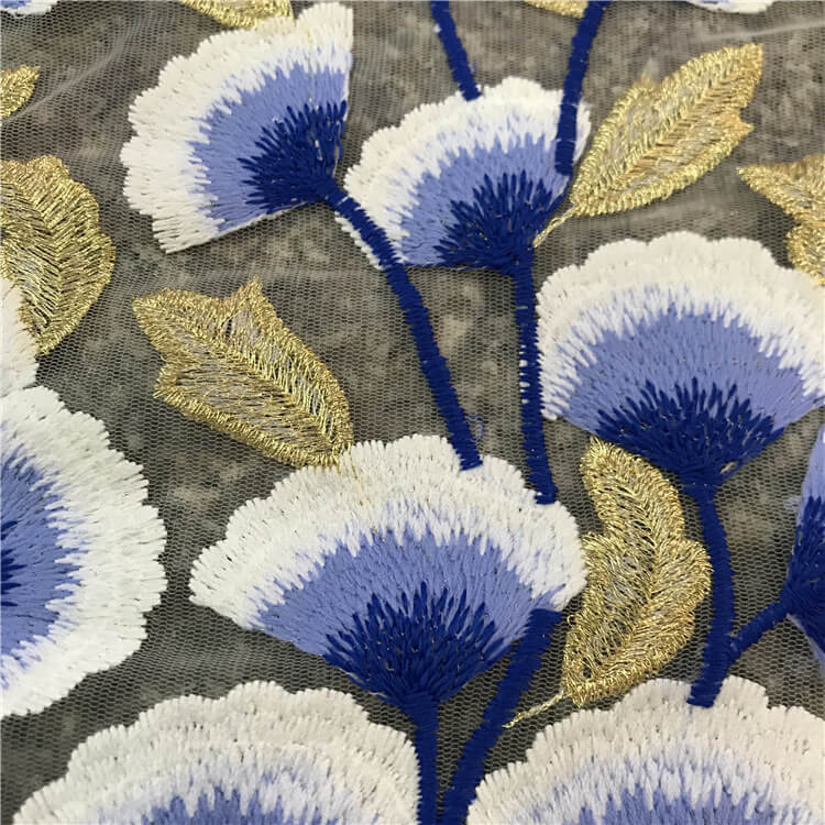 Embroidered Fabric Women's Polyester for Women's Wear Wholesale Suppli 3