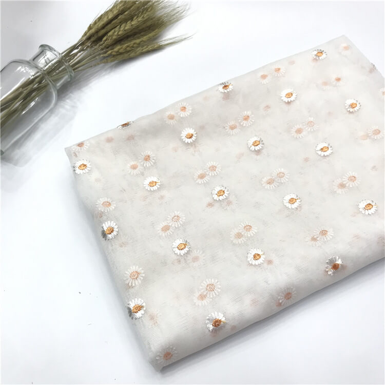 Embroidered Fabric Dress Kids Polyester for Women's Wear Wholesale Sup 7