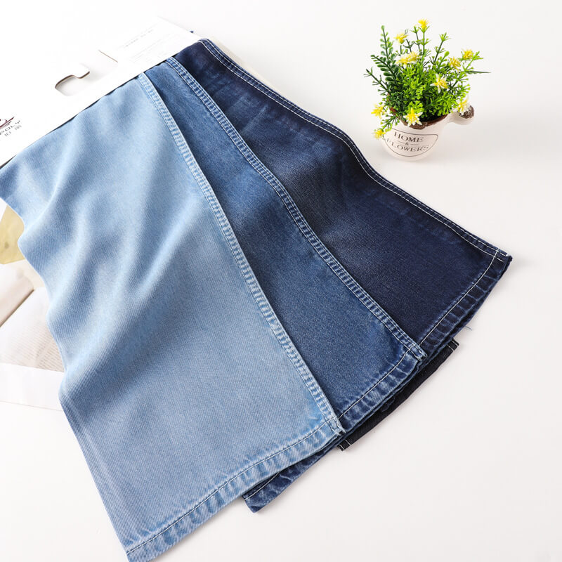 Dress Lyocell Woven Denim Fabric for Dress Wholesale Supplier 3