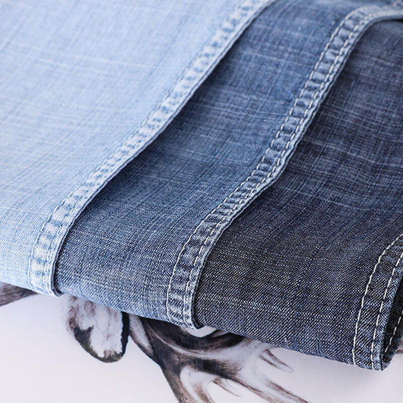 Casual Tencel Woven Denim Fabric for Blouse Wholesale Supplier