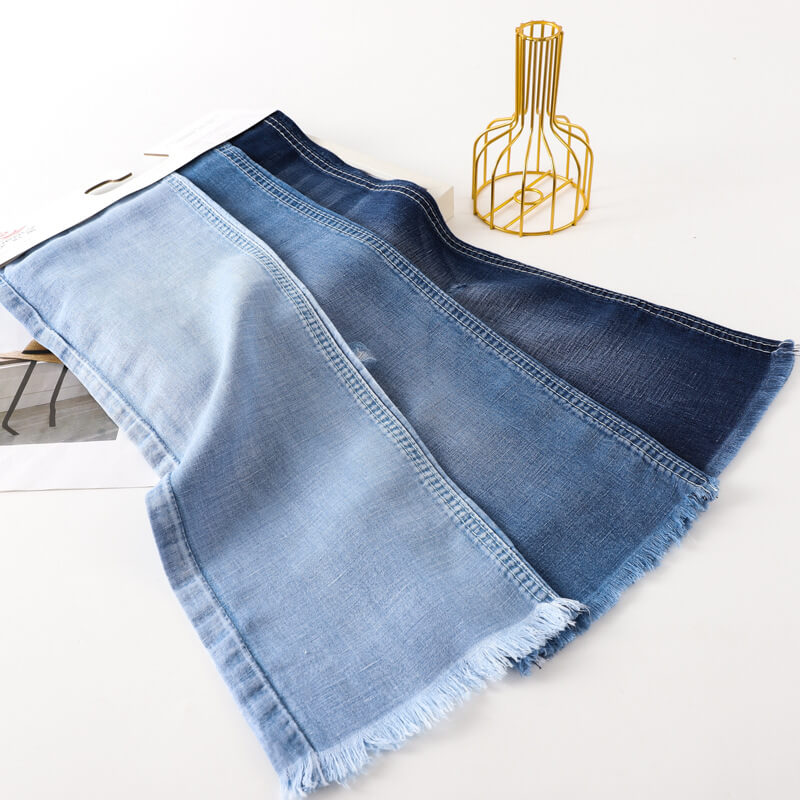 Casual Tencel Woven Denim Fabric for Blouse Wholesale Supplier 4