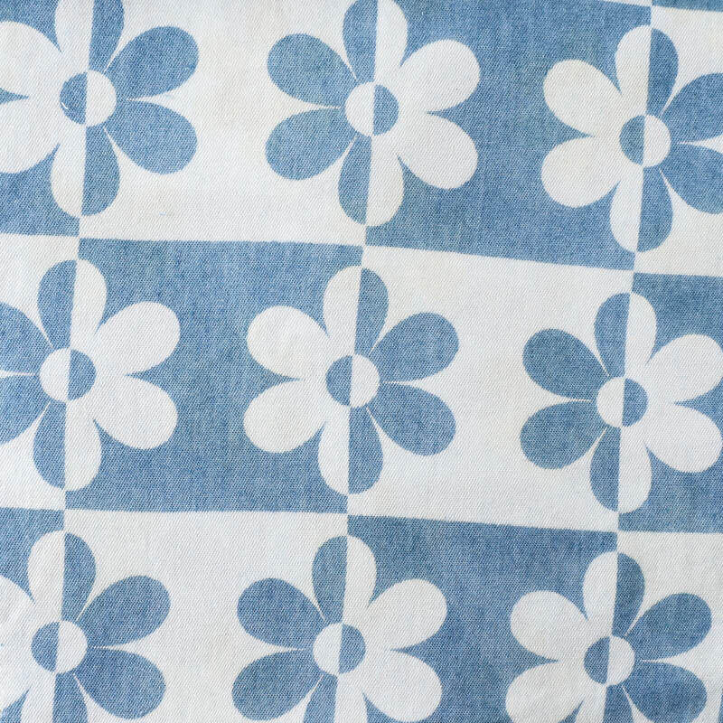 Printed 100% Cotton Woven Denim Fabric for Blouse Wholesale Supplier 4