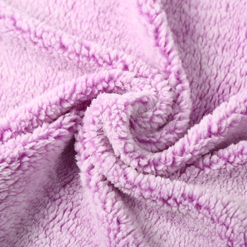 Loungewear Dyed Lining Polyester Polar Fleece Fabric for Loungewear Wh