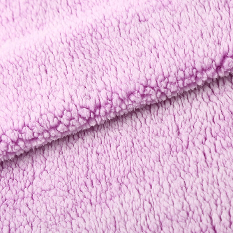 Loungewear Dyed Lining Polyester Polar Fleece Fabric for Loungewear Wh 4