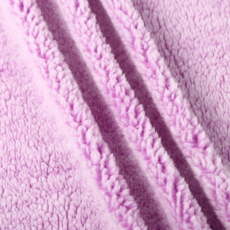 Loungewear Dyed Lining Polyester Polar Fleece Fabric for Loungewear Wh 6