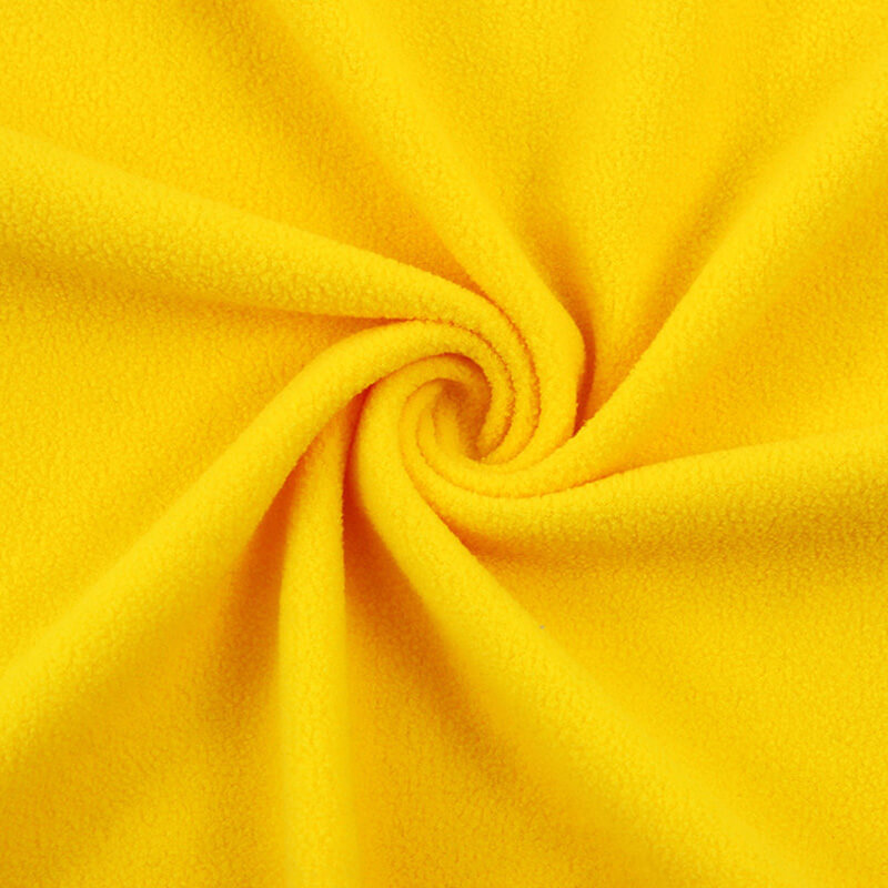 Loungewear Solid Sleepwear Polyester Weft Knit Polar Fleece Fabric for