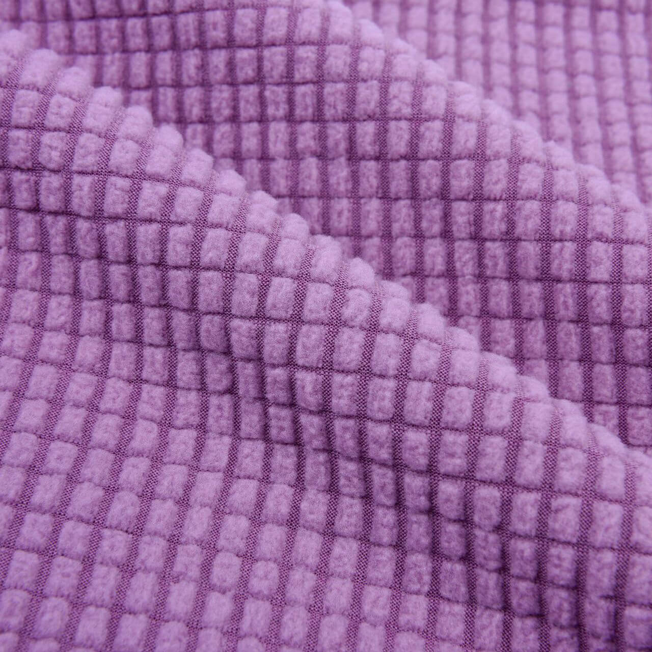 Plaid Jacquard Sofa Spandex Polar Fleece Fabric for Sofa Cover Wholesa 14