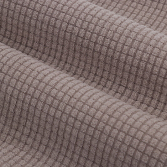 Plaid Jacquard Sofa Spandex Polar Fleece Fabric for Sofa Cover Wholesa 16
