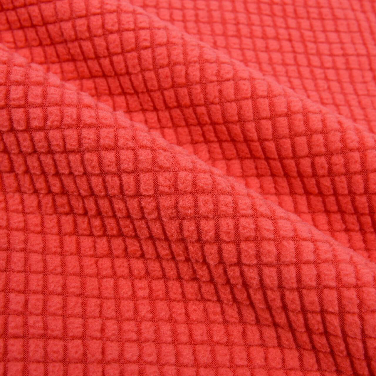 Plaid Jacquard Sofa Spandex Polar Fleece Fabric for Sofa Cover Wholesa 30