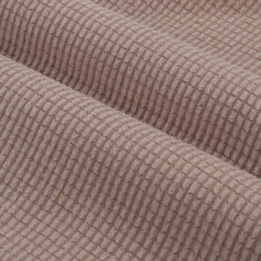 Plaid Jacquard Sofa Spandex Polar Fleece Fabric for Sofa Cover Wholesa 35