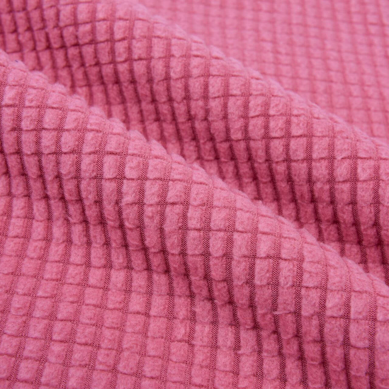 Plaid Jacquard Sofa Spandex Polar Fleece Fabric for Sofa Cover Wholesa 36