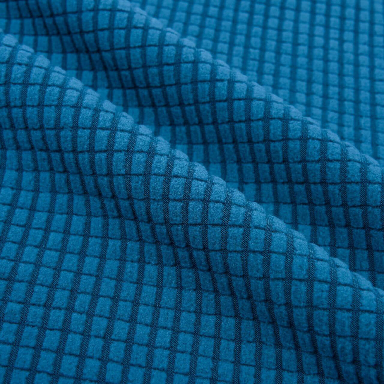 Plaid Jacquard Sofa Spandex Polar Fleece Fabric for Sofa Cover Wholesa 40