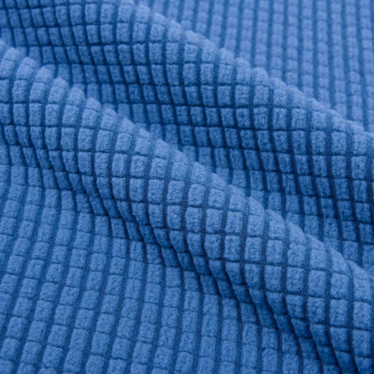Plaid Jacquard Sofa Spandex Polar Fleece Fabric for Sofa Cover Wholesa 6