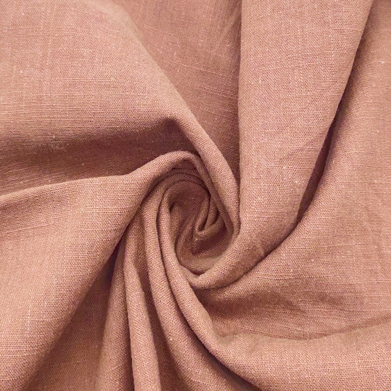 Solid Casual Home Textile 100% Cotton Woven Fabric for Blouse Wholesal